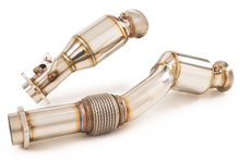 Load image into Gallery viewer, Stone Exhaust BMW S58 G80 G82 G83 Eddy Catalytic Downpipe (M3 & M4)