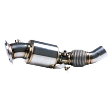 Load image into Gallery viewer, Stone Exhaust BMW N55 F87 M2 Eddy Catalytic Downpipe | Stone Exhaust USA
