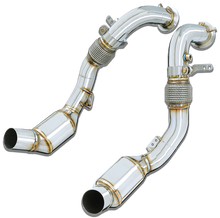 Load image into Gallery viewer, Stone Exhaust BMW S63M F90 F91 F92 F93 Eddy Catalytic Downpipe (M5 & M8)