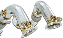 Load image into Gallery viewer, Stone Exhaust BMW S63M F90 F91 F92 F93 Eddy Catalytic Downpipe (M5 & M8)