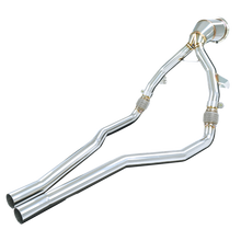 Load image into Gallery viewer, Stone Exhaust Porsche 95B Macan S (G2) 3.0T Eddy Catalytic Downpipe | Stone Exhaust USA