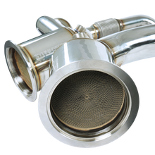 Load image into Gallery viewer, Stone Exhaust Porsche 971 Eddy Catalytic Downpipe (Panamera & Panamera 4S) | Stone Exhaust USA
