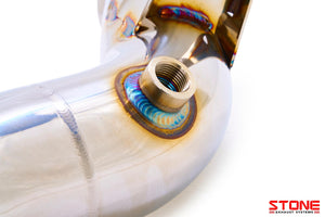 Stone Exhaust Mercedes-Benz M139 W/S/C206 Eddy Catalytic Downpipe (Inc. C63)