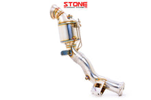 Load image into Gallery viewer, Stone Exhaust Mercedes-Benz M139 W/S/C206 Eddy Catalytic Downpipe (Inc. C63)