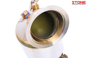 Stone Exhaust Mercedes-Benz M139 W/S/C206 Eddy Catalytic Downpipe (Inc. C63)