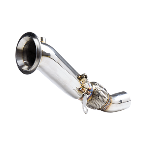 Stone Exhaust BMW N20 F10 F11 528i Catless Downpipe | Stone Exhaust USA