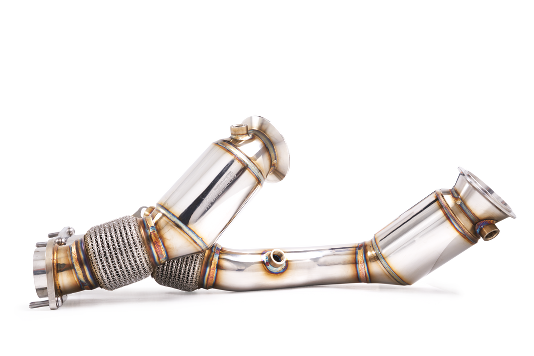 Stone Exhaust BMW S55 F80 F82 F87 Eddy Catalytic Downpipe (M2 Competition, M3 & M4)