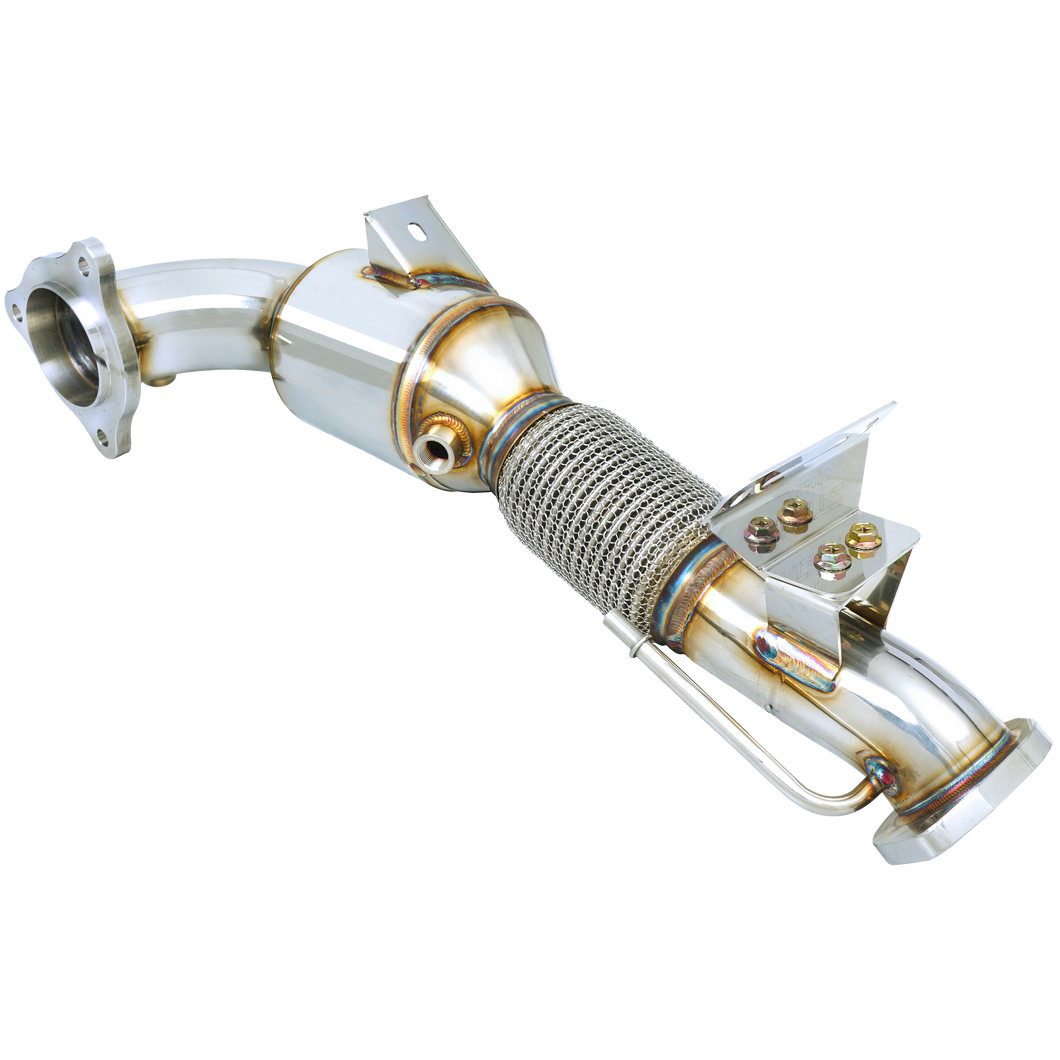Stone Exhaust Ford MK4 Focus ST 2.3T Eddy Catalytic Downpipe | Stone Exhaust USA