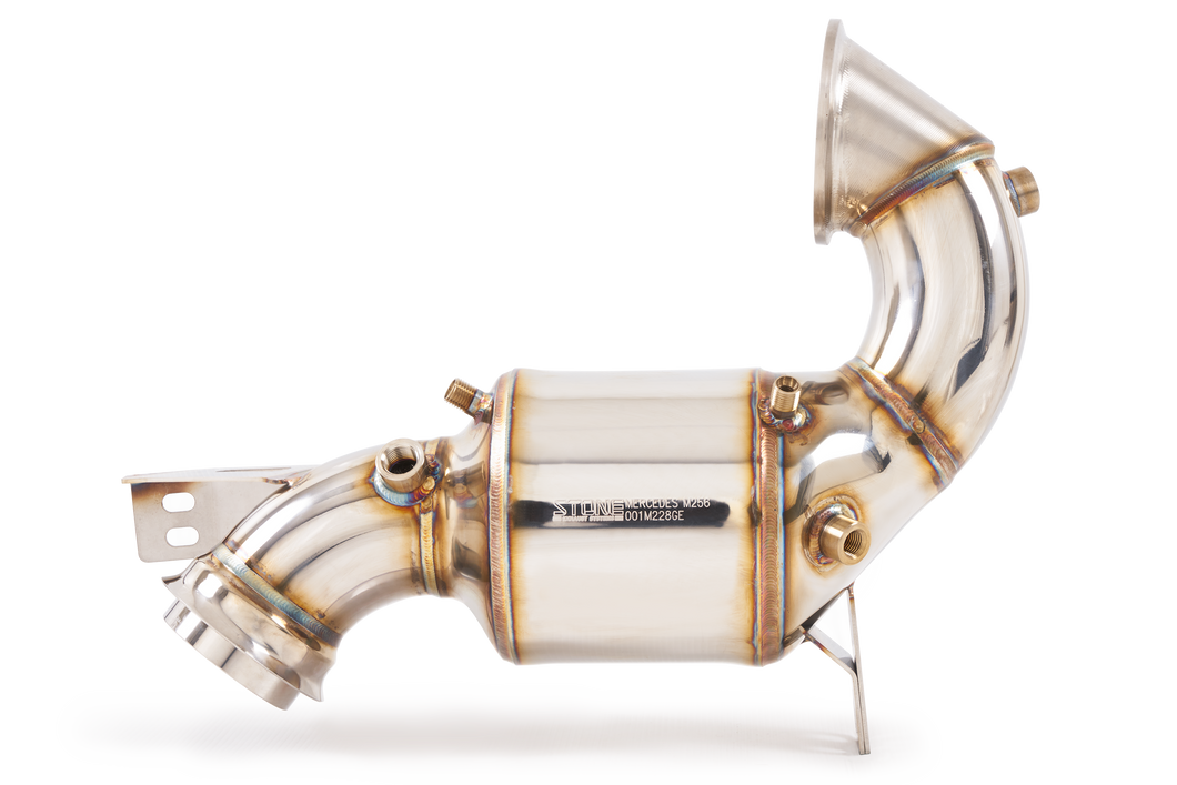 Stone Exhaust Mercedes-Benz AMG M256 W213/S213/C238  Eddy Catalytic Downpipe (E53, CLS450, CLS53 & GLE53)