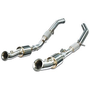 Stone Exhaust Mercedes-Benz AMG M276 W166 / C292 GLE450/43 Eddy Catalytic Downpipe | Stone Exhaust USA