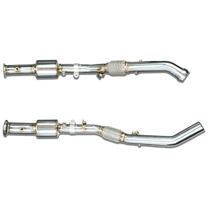 Stone Exhaust Mercedes-Benz AMG M276 W166 / C292 GLE450/43 Eddy Catalytic Downpipe | Stone Exhaust USA