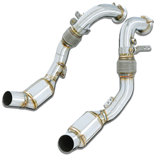 Load image into Gallery viewer, Stone Exhaust BMW S63M F90 F91 F92 F93 Eddy Catalytic Downpipe (M5 &amp; M8)
