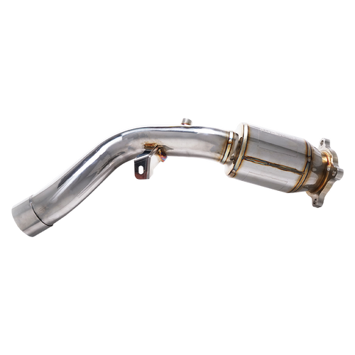 Stone Exhaust Ford MK6 Mustang 2.3T Ecoboost Eddy Catalytic Downpipie | Stone Exhaust USA