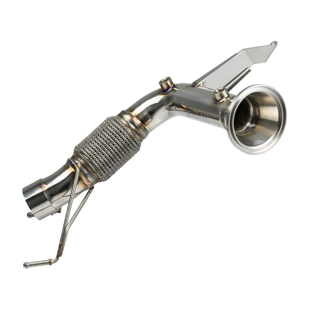 Stone Exhaust MINI B48 F55 F56 F60 Catless Downpipe (Inc. Cooper S & Country Man Cooper S) | Stone Exhaust USA