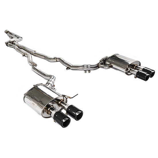 Stone Exhaust BMW N55 F10 F11 535i Cat-Back Valvetronic Exhaust System ...